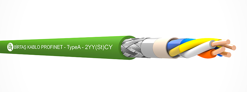 PROFINET Type A Cable – 2YY(St)CY